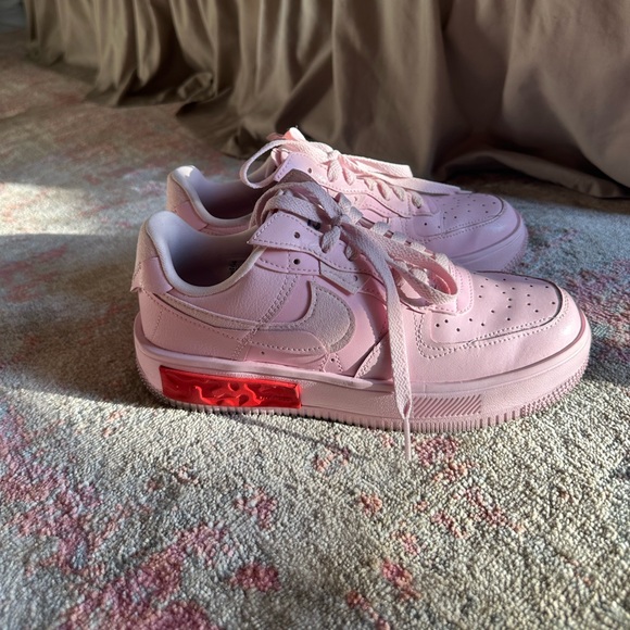 • Pink Nike Air Force One Fontanka Size: 8 • - Picture 7 of 7